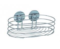 Wenko 18775100 Turbo-Loc - Bandeja metálica para el baño