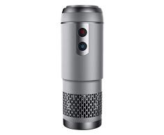 WPFC Refrigerador Eléctrico 300Ml Copas De Enfriamiento Instantáneo Refrigerador del Refrigerador Copa De Enfriamiento, Congelador del Enfriador De Calefacción del Vehículo,Gris