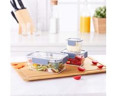AmazonBasics â Recipiente hermÃ©tico para alimentos de Tritan, 10 piezas