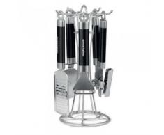 Morphy Richards - Juego de Utensilios de Cocina (4 Piezas), Color Negro