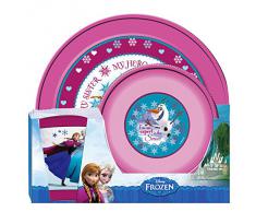 Frozen - Vajilla plástico, 3 piezas (Factory CR 560791)