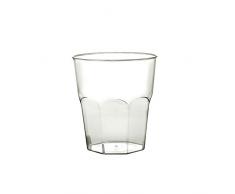 PZ 500 ML 50 VASOS MINI SHORTINO AMARGO LIMONCELLO GRAPPA COPA DE PLÁSTICO DESECHABLES 40 ML