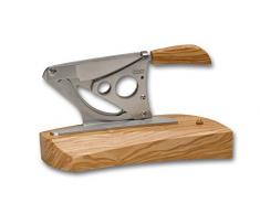 COLTELLERIA SALADINI cortapuros de mesa F24 olivo Cuchillo artesanal a hoja forjada