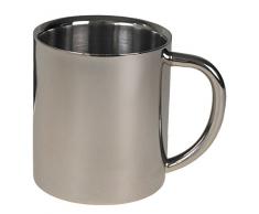 Fox Outdoor - Taza (pared doble, 250 ml, acero inoxidable)