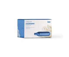 Impeccable Culinary Objects (ICO) Cargadores Premium N2O 8 Gram Para Sifón De Nata Montada,10 Cartuchos