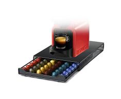 Cajón de Café Cápsulas para Nespresso,HiveNets Soporte de Almacenamiento de Cocina (Capacidad:60 Pcs)