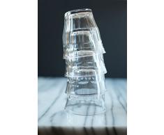 Duralex 1027AB Lote 6 vasos Picardie agua 250 ml, 25 litros, Templado, Azul Marino