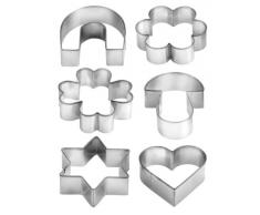 Tescoma 631380 JGO 6 Cortapastas EN Anilla Delicia, Metal, MetÃ¡lico