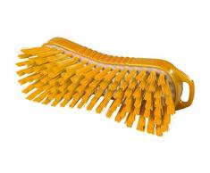FBK 95063-4 Cepillo Mano Multiusos, Fibra Dura, Sistema Resina, 210 x 70 mm, Amarillo