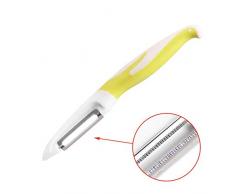 Pelador De Patatas，Cortador De Cuchillos Para Pelar Vegetales Cuchillo Para Pelar Papas Para Limpiar Cuchillos Para Vegetales Cortador Rallador Peladores Gadgets De Cocina, Corte Dentado