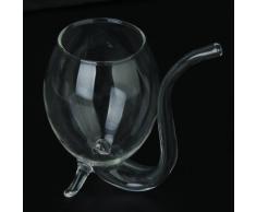 Vampiro Copa De Vino De La Taza De La Succión De Color Rojo Con La Paja Tubo Para Beber