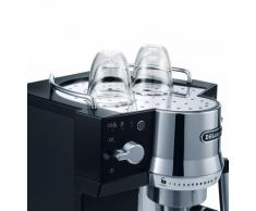 Delonghi EC820.B Cafetera Espresso, 1450 W, 1 Litro, Acero Inoxidable, Negro/Plateado