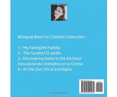 DISCOVERING ITEMS IN THE KITCHEN. DESCUBRIENDO UTENSILIOS EN LA COCINA.: Bilingual Book for Children / Libro Bilingue para Niños