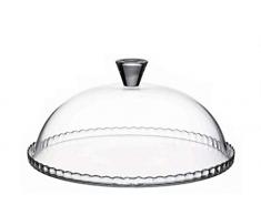 SWEET HOME Plato Dulces en Vidrio con Campana cod.2195119 cm 15h diam.32 by Varotto & Co.