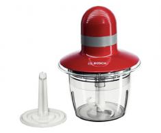 Bosch MMR08R2 - Picadora, 400 W, Capacidad 1.3 litros, color rojo