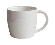 Starbucks - Taza de café, Color Blanco