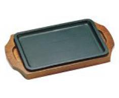 18cm 309-peque?a rectangular Tokiwa hierro plato de carne (jap?n importaci?n)