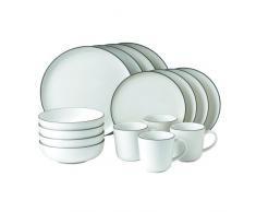 Royal Doulton - Vajilla de 16 Piezas, Color Blanco