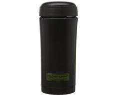 Highlander - Taza térmica antigoteo, color negro