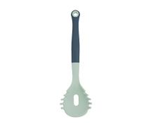 Kitchencraft Colourworks – Multi pasta servidor/medidor de espaguetis cuchara, 29 cm (11.5 ), silicona, Classic azul, 8,5 x 2,5 x 29 cm