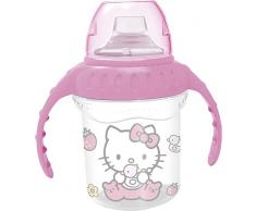 Hello Kitty - Taza de aprendizaje con asas rosa