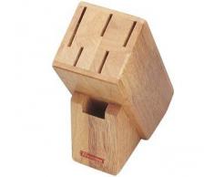 Tescoma Tacoma para 5 Cuchillos Y 1 Tijeras Woody, Madera, Multicolor