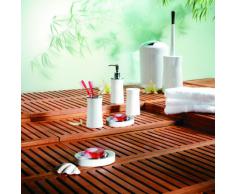 Spirella 10.11344 Sydney - Vaso para cepillos de Dientes (acrÃlico, 12 x 6,5 cm), Color Blanco