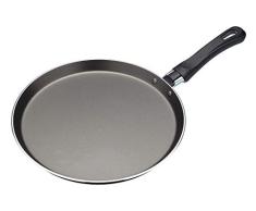 Kitchen Craft KCPCAKE - Sartén para Crepes/Tortitas con Recetas en la Base (24 cm)