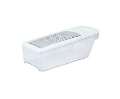 Kitchen Craft Rallador Don Recipiente Medidor, Acero Inoxidable, Blanco, 8.7x25.4x9.8 cm