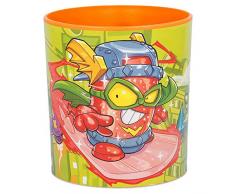 Super ZINGS | Taza para niños y niñas con diseño de Personajes - 350 ml | Taza Infantil de plástico para microondas - Libre de BPA