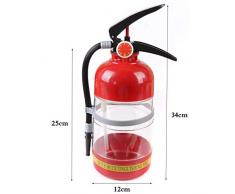 Dispensador de Agua de Cerveza Extintor Retro Decantador Alcohol Líquido Refresco Mini Bar Accesorios Estilo 2L