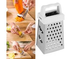 Generic multifuncional Mini rallador de cuatro lados de la Cepilladora plano vertical cortador de patatas verduras frutas melón
