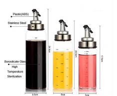 aceitera vinagrera, botella de aceite, botella para aceite, 300ml