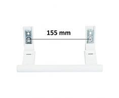 Liebherr - Tirador de puerta original 7430668 + 2 placas 7426362 para frigorífico Liebherr