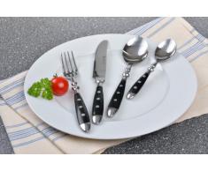 Graewe Germany - Cubertería (24 piezas, acero inoxidable)