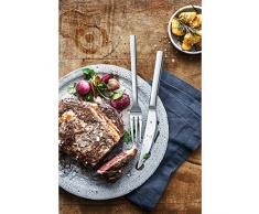 WMF Nuova Juego 12 Piezas Cubierto Steak, Acero Inoxidable Pulido