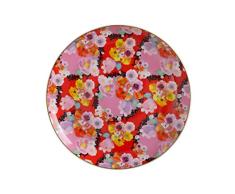 Maxwell Williams DX0181 - Plato llano de cachemira con diseño vintage decorativo, porcelana