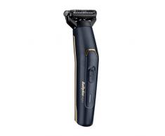 BaByliss MEN BG120E Recortadora corporal apta para uso bajo la ducha, afeitadora, 3 longitudes de corte de 3-5-7 mm, 70 minutos de uso
