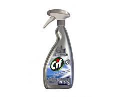 Cif Profesional Acero Inoxidable y Vidrio Limpiador Líquido, 6 x 0.75 l) (Pack de 6)