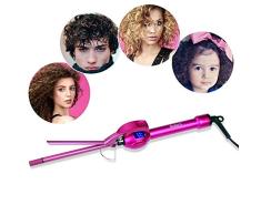 iGutech 9mm Rizador profesional de cerámica para el pelo,especial para rizos delicados