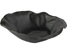 Alessi 90084 B Sarrià - Bandeja de acero (revestimiento de resina epoxi), color negro