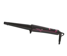 Rowenta Tenacilla Elite Cónica CF3242F0 - Rizador de pelo profesional para rizos y ondas, forma cónica, revestimiento de keratina y turmalina, control temperatura hasta 200 º, incluye guante protector