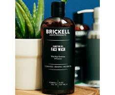 Brickell Men's Products - Gel Limpiador Facial Aclarador para Hombres - Gel Limpiador Facial Natural y Orgánico - 237 ml