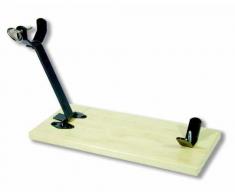 Flores CortÃ©s Soporte jamonero Tipo C Plegable, Color Negro