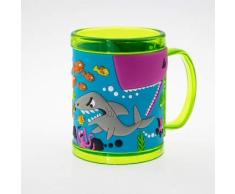 H & H 03873010007 Taza Infantil Nombre Taza, multicolor