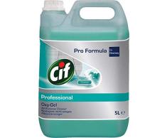 Cif Pro Formula 7517870 - Limpiador (Gel, Bidón, Oceánico, Piso, Cocina, Verde)