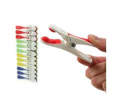 Extra fuerte agarre suave pinzas para la ropa para lavar lines-multi paquetes available- elegir cantidad (36)