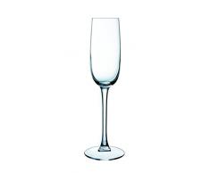 Luminarc 16 Cl C6 Copa Flauta Versailles, Vidrio sodo, 6 Copas