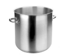 Lacor Eco Chef 57132 - Olla recta sin tapa, 32 cm, inoxidable