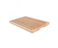 T&G - Tabla de Cortar Pan con Parte extraíble (365 x 255 x 30 mm, Madera de hevea)